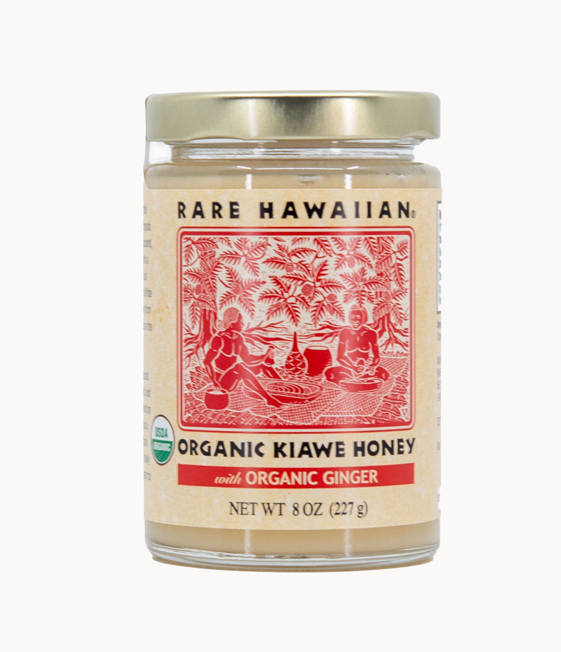 Organic Kiawe Honey with Ginger