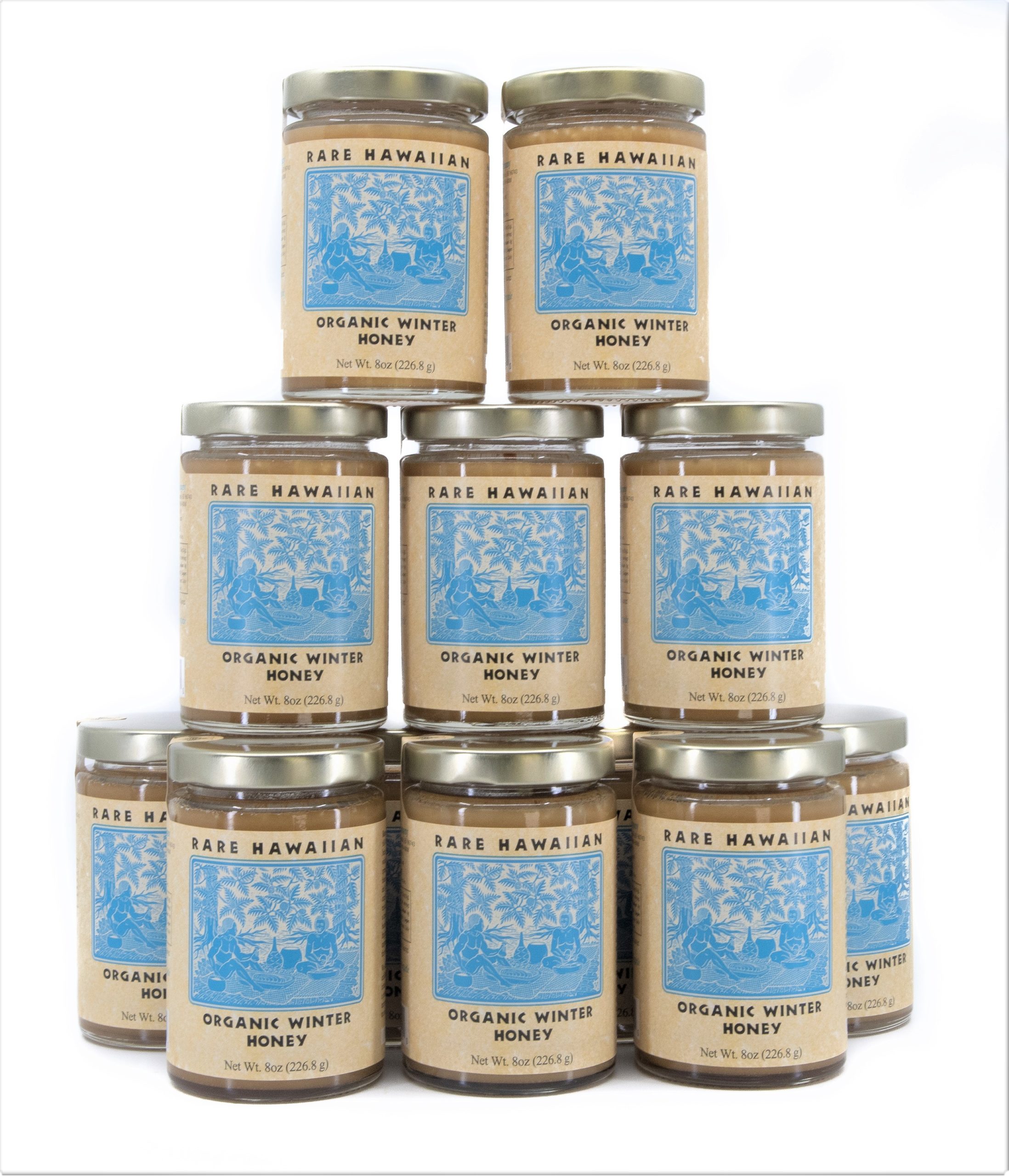 Organic Winter Honey 8 oz. (Case of 12)