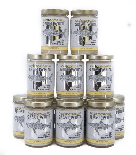Organic Great White Honey 8 oz. (Case of 12)