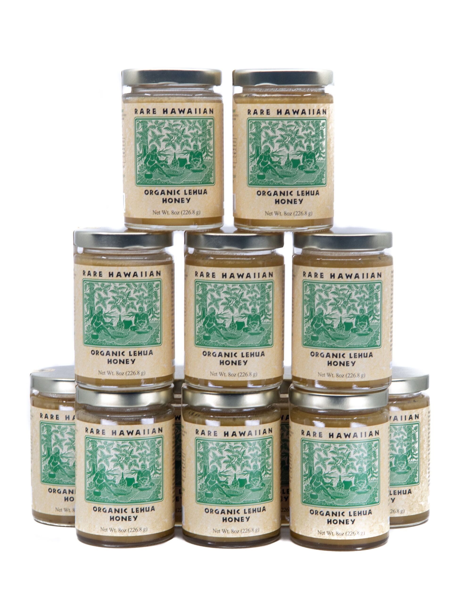 Organic Lehua Honey 8 oz. (Case of 12)