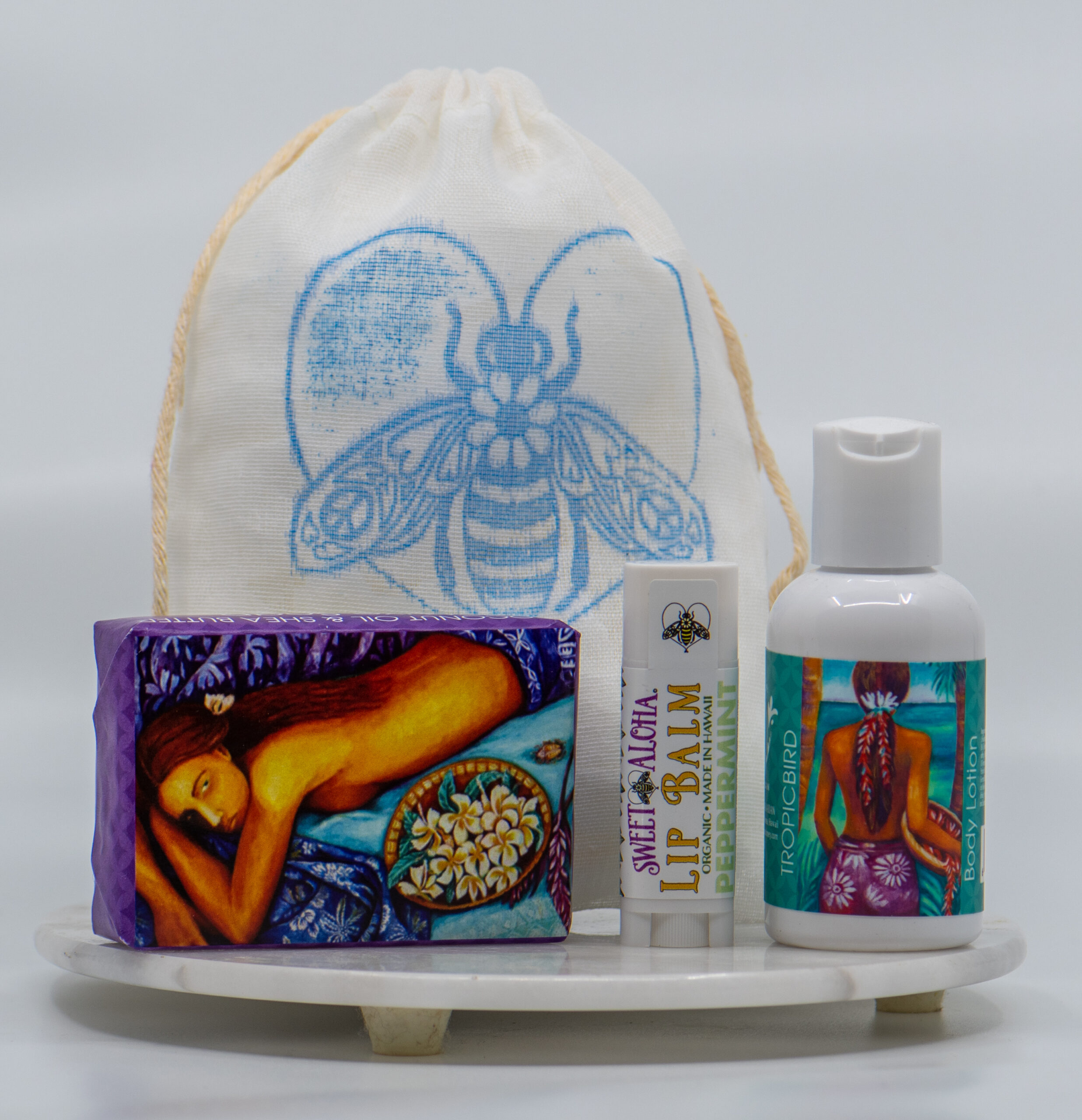 Tropic Bird & Lavender Sweet Orange Gift Bag Set