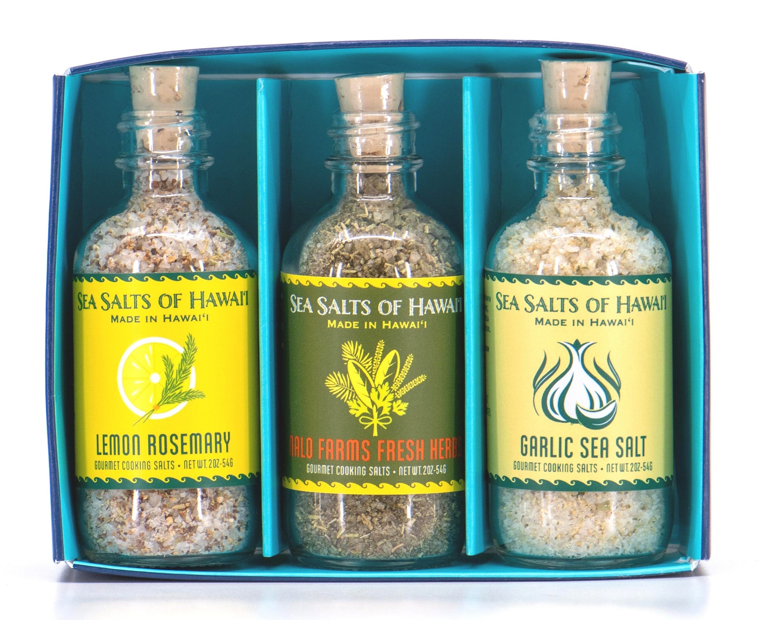 Flavored Hawaiian Sea Salt Sampler