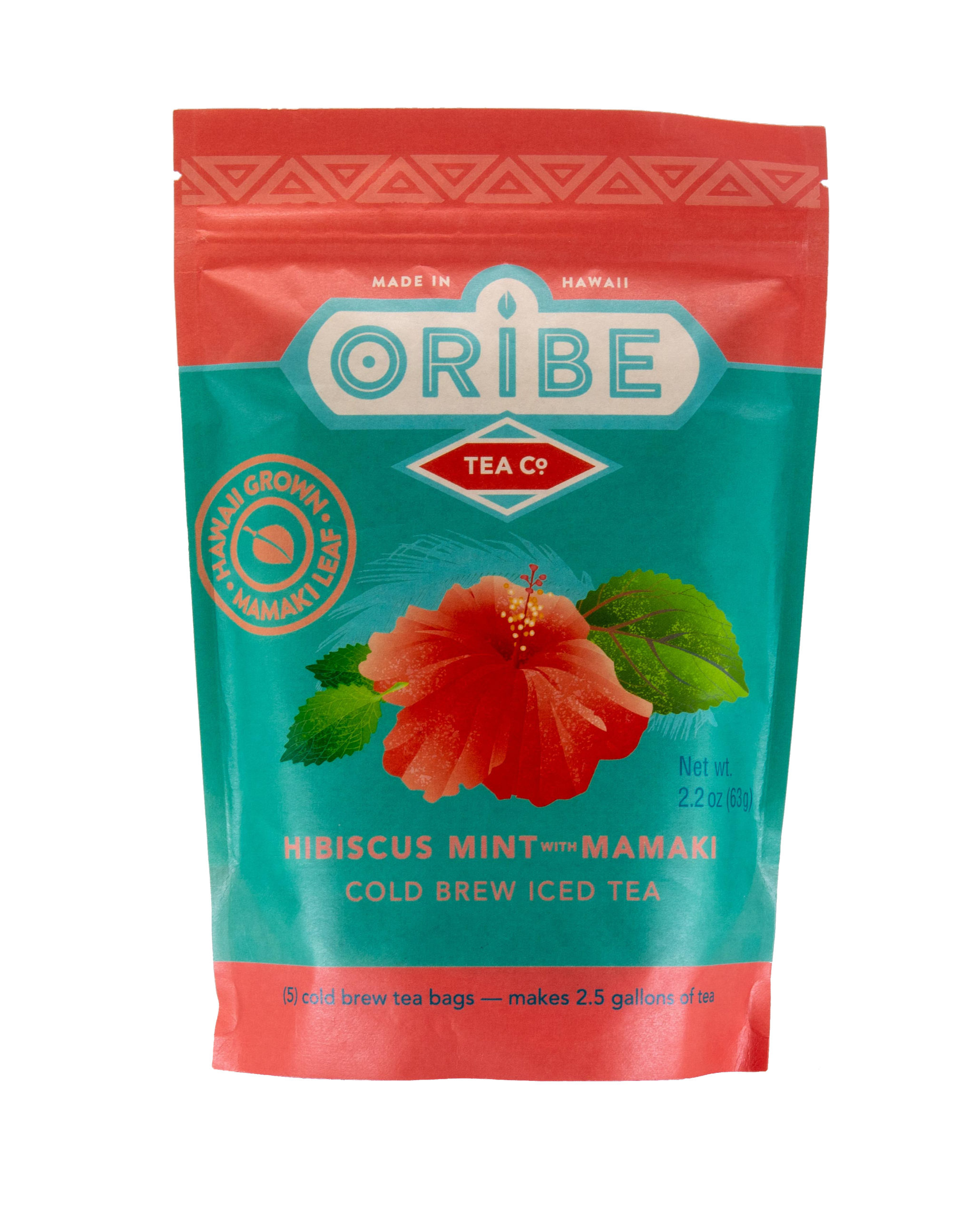 COLD BREW Hibiscus Mint w/Mamaki Tea