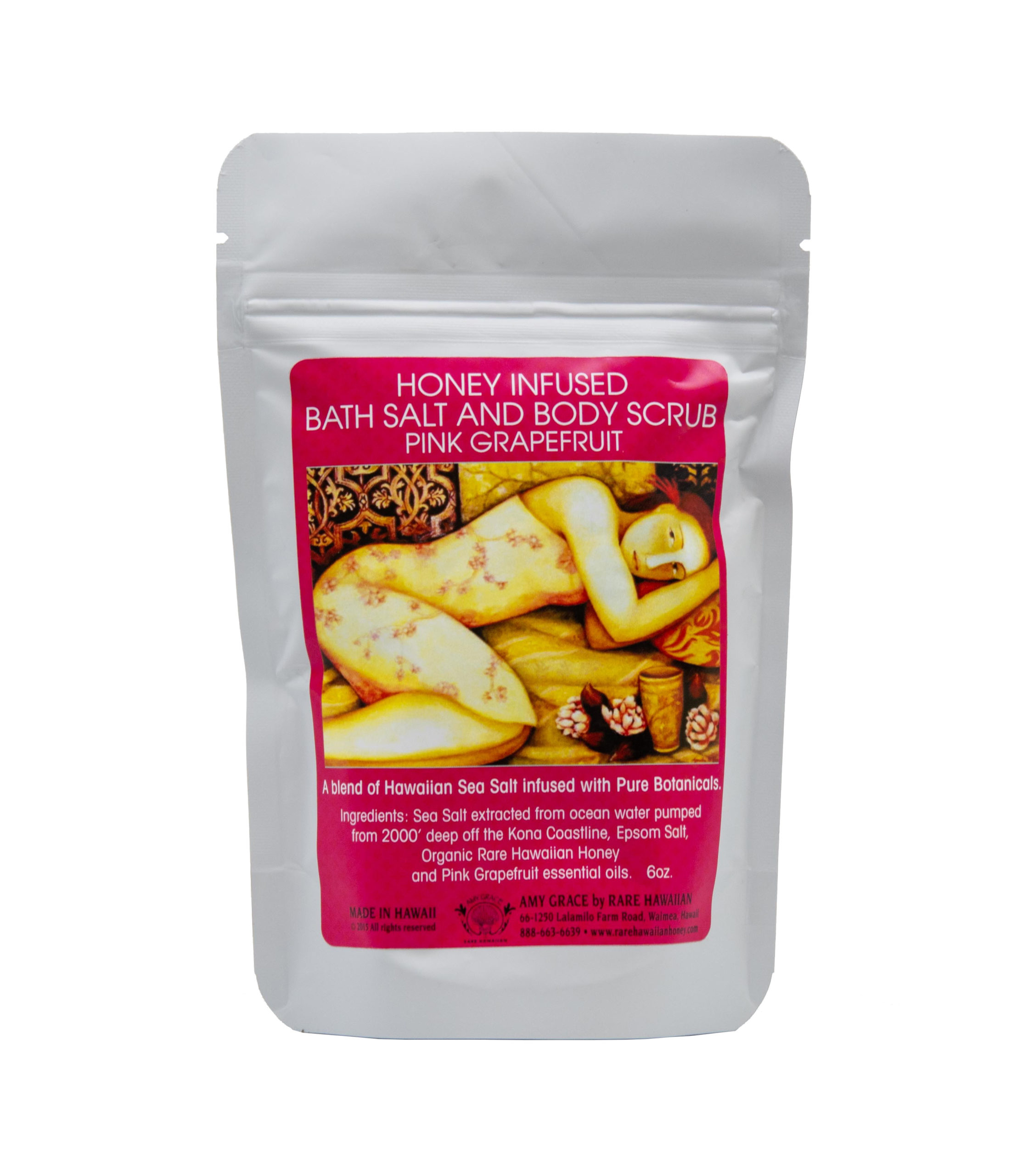 Pink Grapefruit Bath Salt & Body Scrub