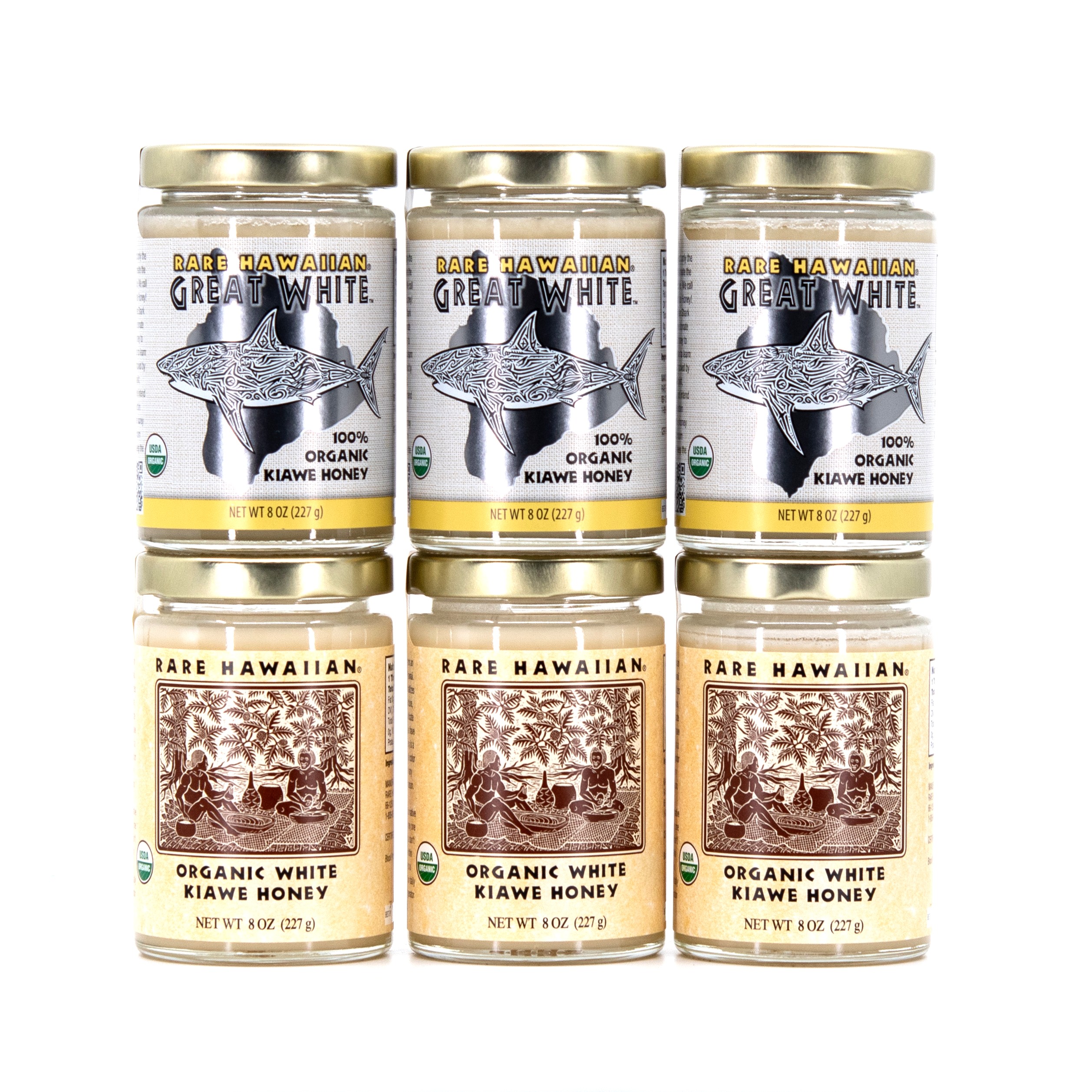 Assorted White Honey Set