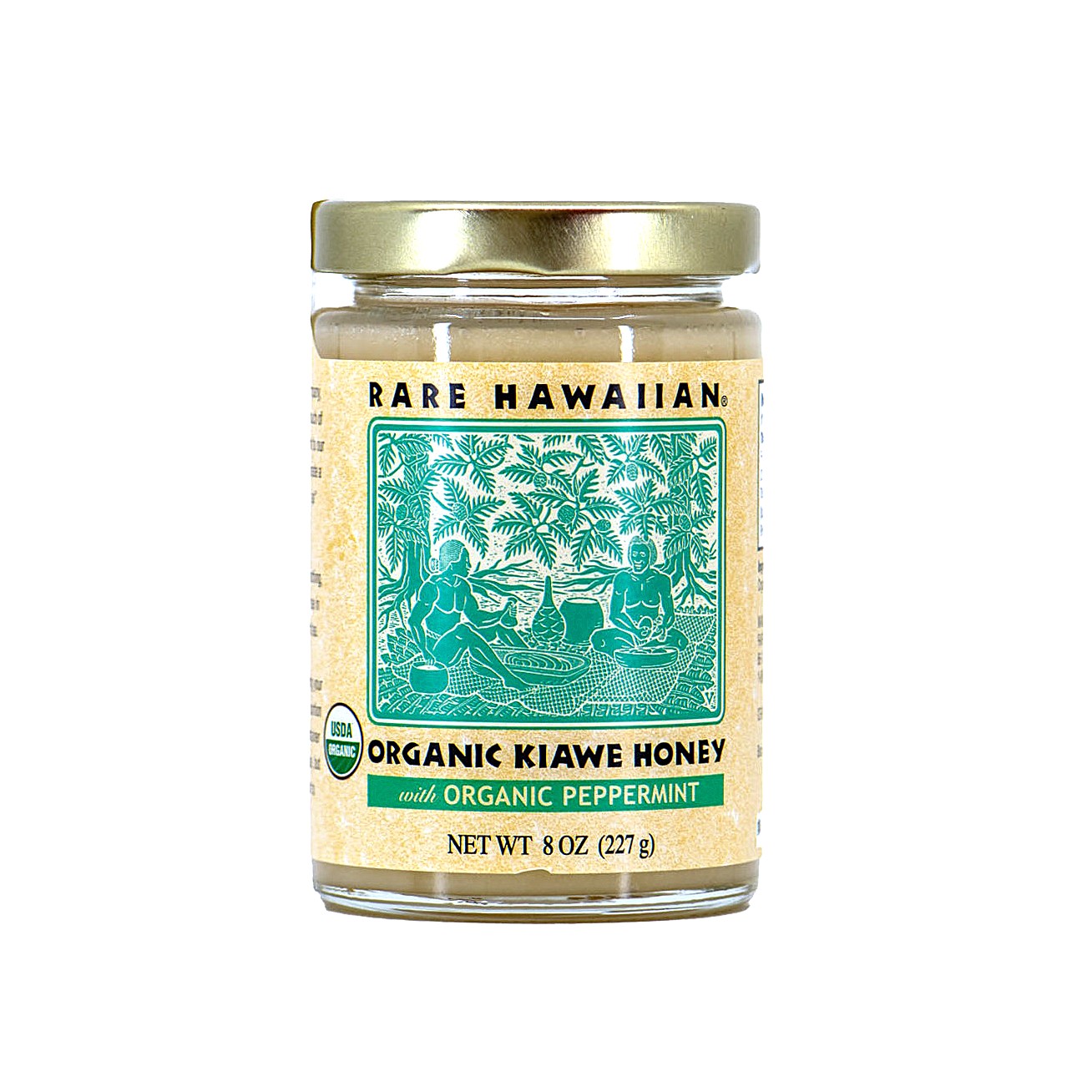 Organic Kiawe Honey with Peppermint