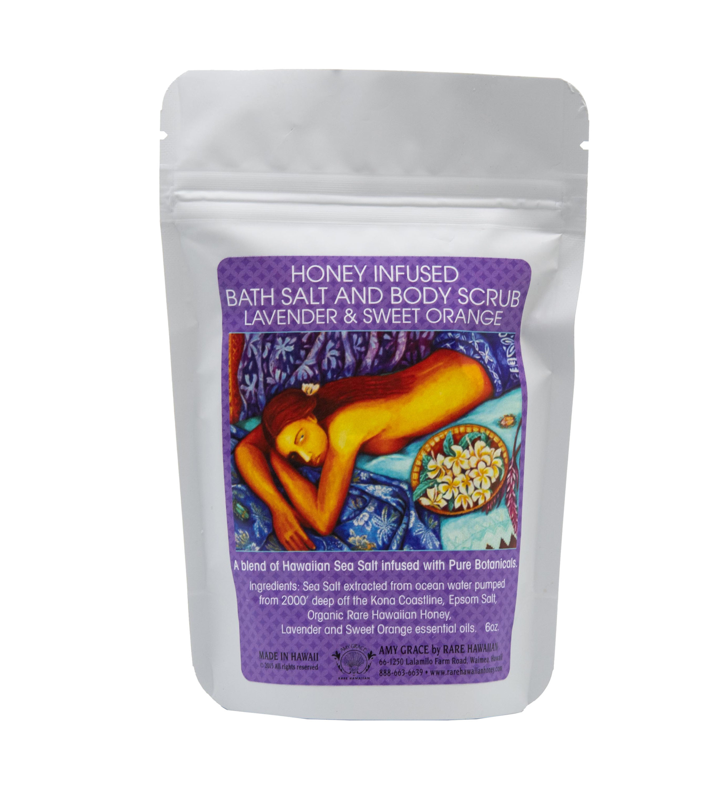 Lavender & Sweet Orange Bath Salt & Body Scrub
