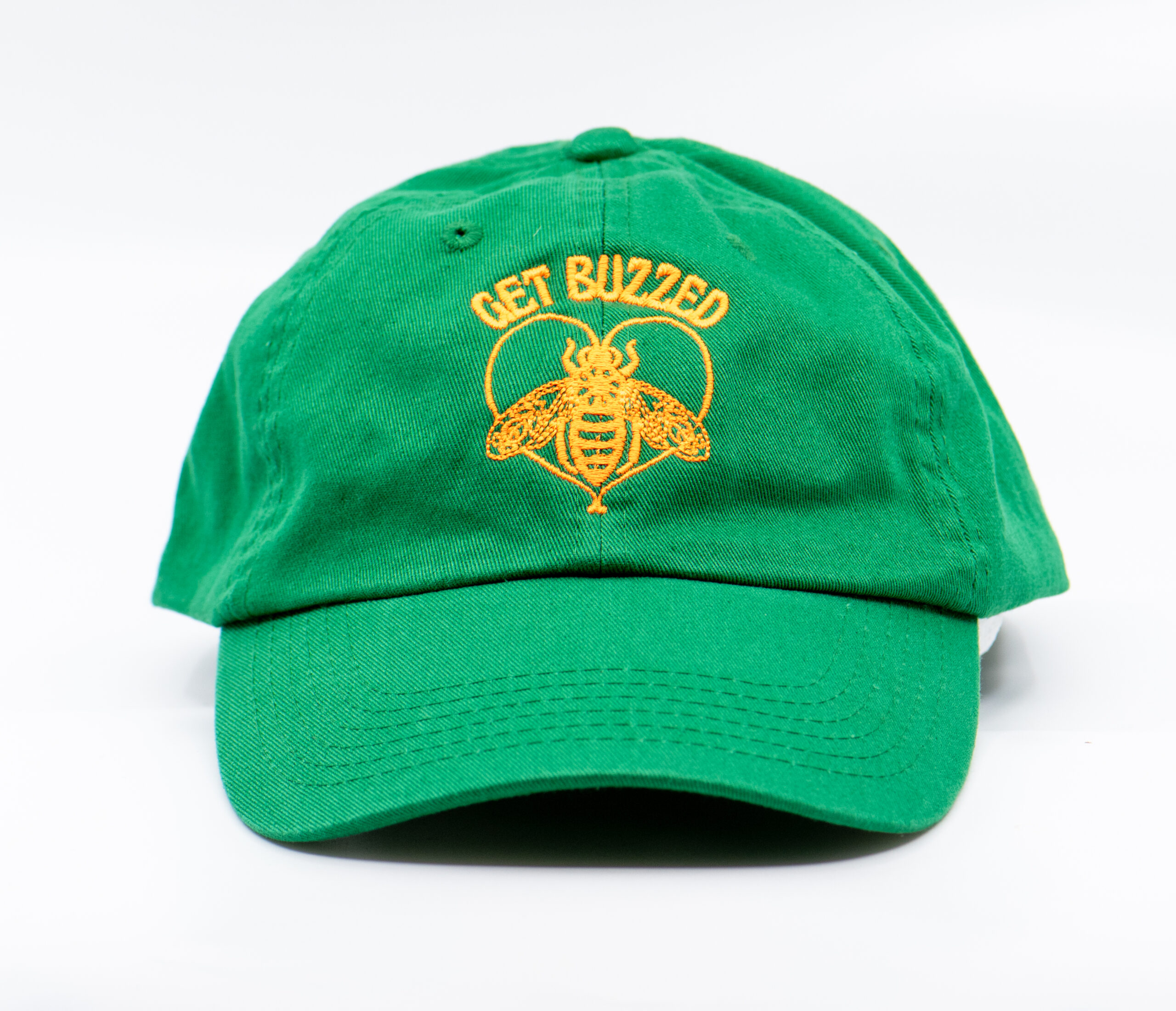 Get Buzzed Classic Dad Hat (Green/Orange)