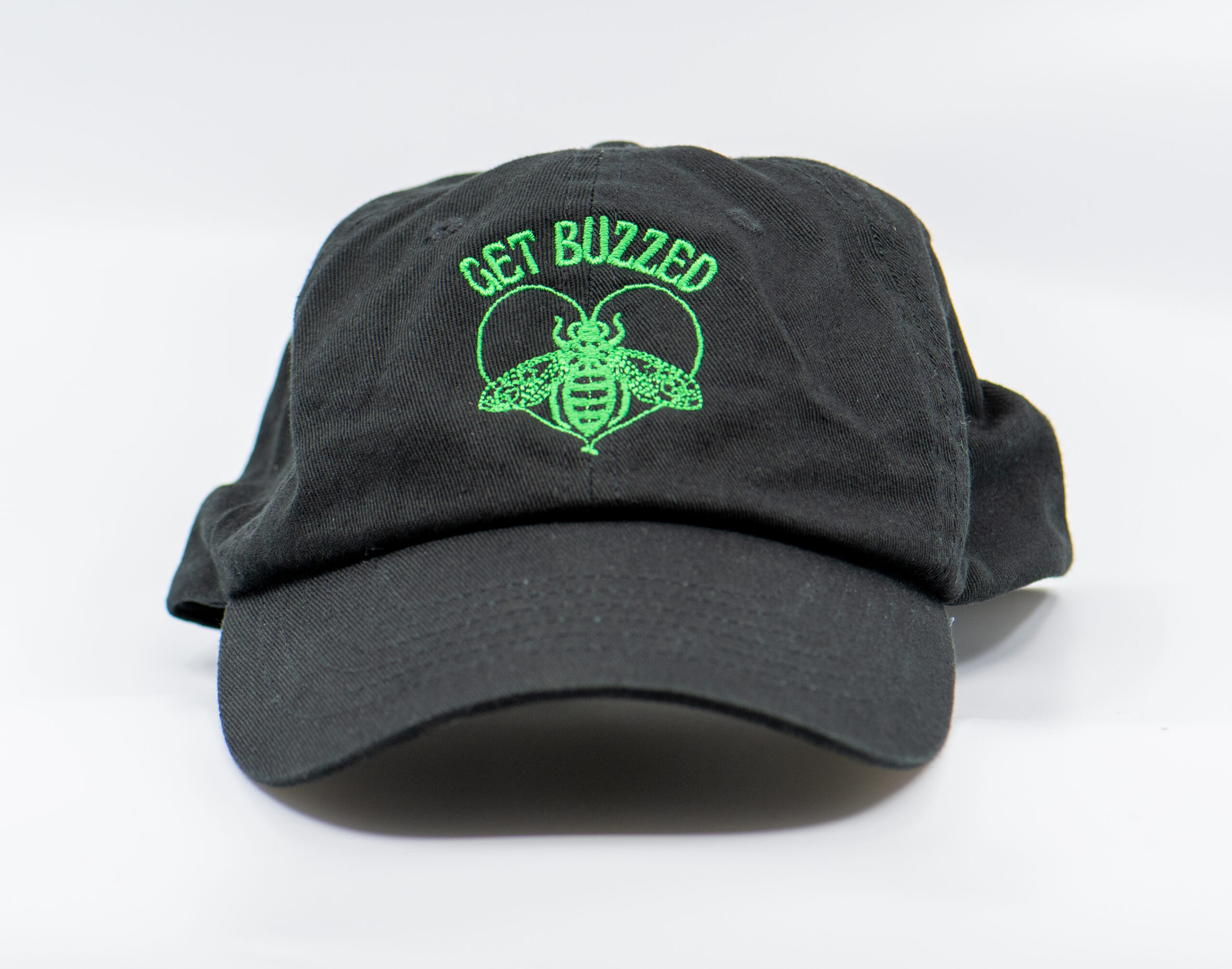 Get Buzzed Classic Dad Hat (Black/Green)